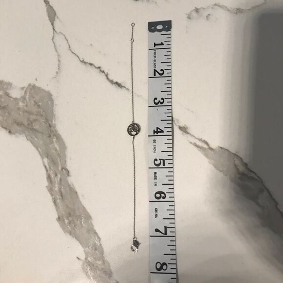 NWOT Delicate Sterling Silver Bracelet - Picture 3 of 4